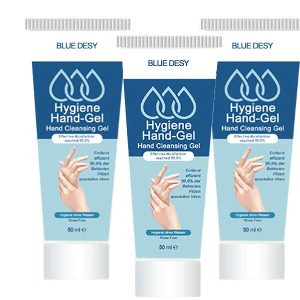 Desinfizierendes Hygiene Hand Gel. 3er SET. 3 x 50ml