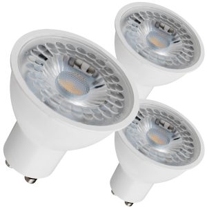 LED Strahler GU10. 5W. 345lm warmweiß. 3 Stück