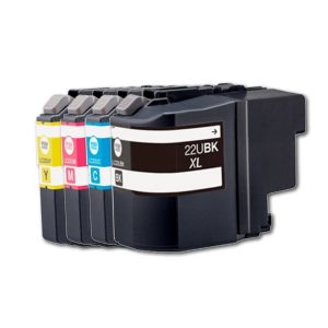 4 Patronen. alternativ zu LC-22U XL