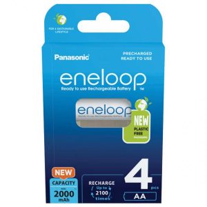 4 Stück AA-Akku’s. 2000mAh Panasonic eneloop