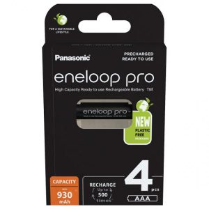 4 Stück AAA-Akkus. 930mAH Panasonic eneloop Pro