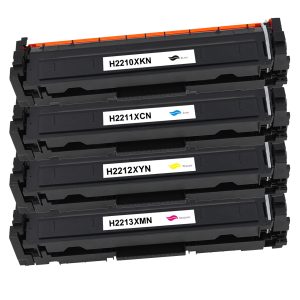 4 XL-Toner alternativ zu HP 207X