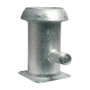 V-Teil System Perrot NW 216 mm / Flansch 8" mit Abgang 2 1/2" AG