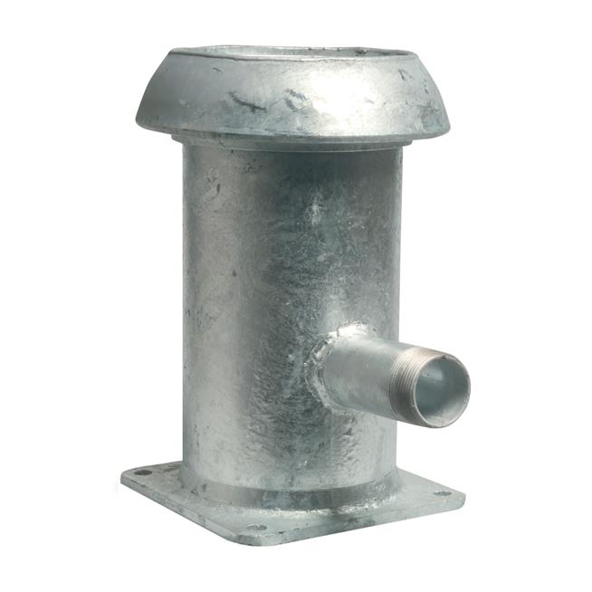 V-Teil System Perrot NW 216 mm / Flansch 8" mit Abgang 2 1/2" AG