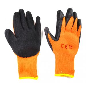 Arbeitshandschuhe „Heavy Duty“ schwarz/orange