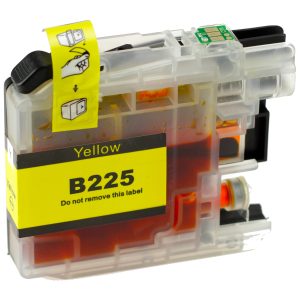 Druckerpatrone kompatibel zu Brother LC-225 Y. yellow