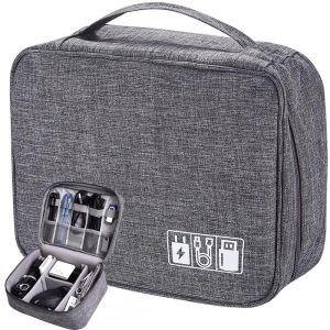 Reise-Organizer-Tasche für Ladegeräte und Kabel