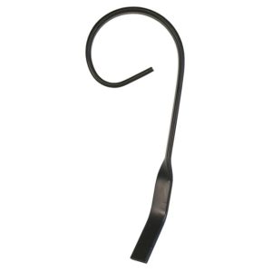 Schleppzinken rechts schwer 45 x 12 mm / Einbauhöhe 420 mm Schleppzinken rechts schwer 45 x 12 mm / Einbauhöhe 420 mm
