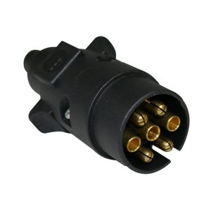 Stecker 7-polig mit Schraubanschlüssen Stecker 7-polig mit Schraubanschlüssen
