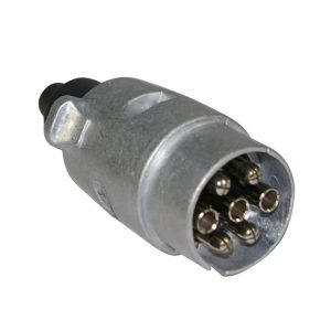 Metall-Stecker 7-polig mit Schraubanschlüssen