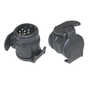 Adapterstück 13-poliger Stecker / 7-polige Kupplung Adapterstück 13-poliger Stecker / 7-polige Kupplung