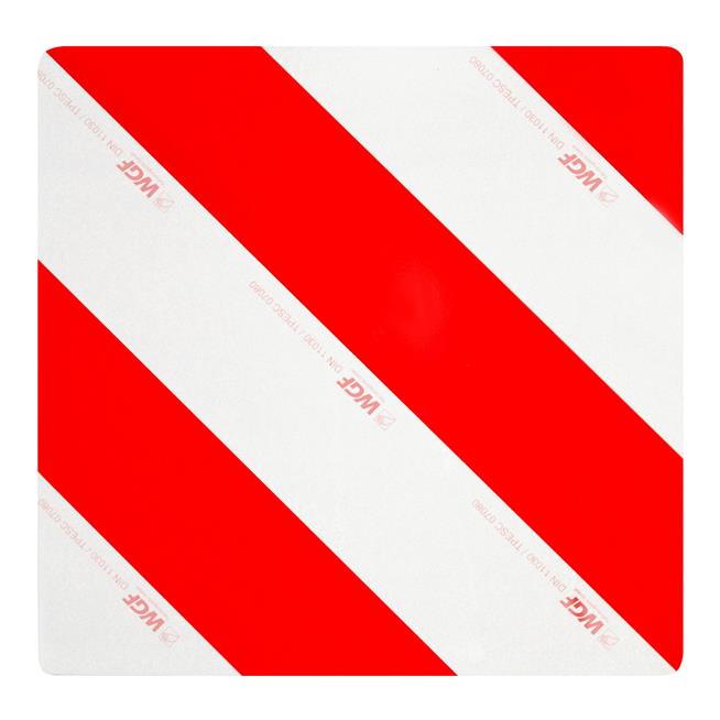 Warntafel einseitig reflektierend 423 x 423 mm