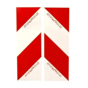 Warnfoliensatz selbstklebend 2-teilig 423 x 141 mm Warnfoliensatz selbstklebend 2-teilig 423 x 141 mm