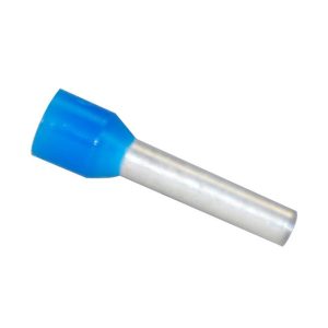 Ader-Endhülsen blau isoliert / 2.50 mm² / 100 Stück Ader-Endhülsen blau isoliert / 2.50 mm² / 100 Stück