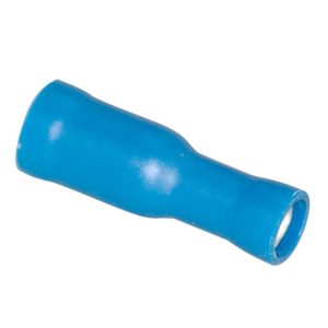 Rundsteckhülse blau Ø 5 mm / 1,5 – 2,5 mm² / 50 Stück Rundsteckhülse blau Ø 5 mm / 1,5 – 2,5 mm² / 50 Stück