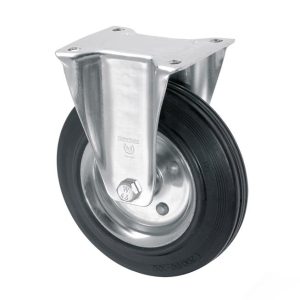 Bockrolle Vollgummi 160 mm