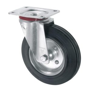 Lenkrolle Vollgummi 140 mm