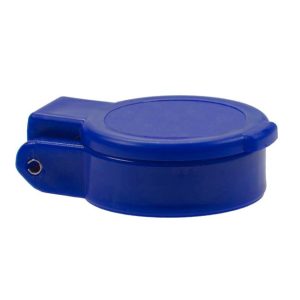 Staubklappe selbstschliessend blau Staubklappe selbstschliessend blau