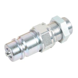 Hydraulik-Stecker 15-L / Gr. 3 mit Schottverschraubung Hydraulik-Stecker 15-L / Gr. 3 mit Schottverschraubung