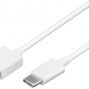 USB-C Lade- und Synchronisationskabel 1m. weiß