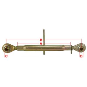 Oberlenker Standard M27 x 3 mm / KAT. 1/1 – Hülse 450 mm Oberlenker Standard M27 x 3 mm / KAT. 1/1 – Hülse 450 mm