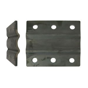 Anbauplatte für Stützrad  156 x 138 mm (6-Loch)