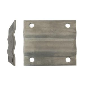 Anbauplatte für Stützrad  156 x 138 mm (4-Loch)