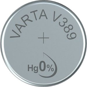 Silberoxid-Knopfzelle Typ SR54 / V389 von Varta