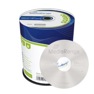 100 St. DVD-R Rohlinge. MediaRange. 16x