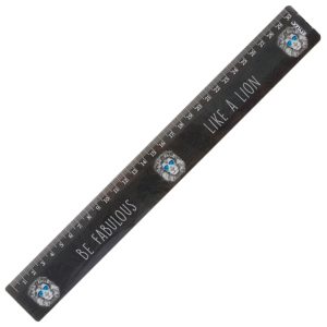Lineal. 30 cm. mit Motiv. flexibel