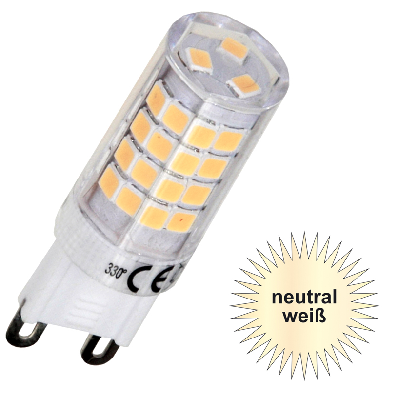 LED Lampe G9. 4W. 280lm neutralweiß