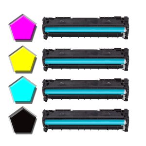 4 Toner kompatibel zu HP CF410A. CF411A. CF412A. CF413A