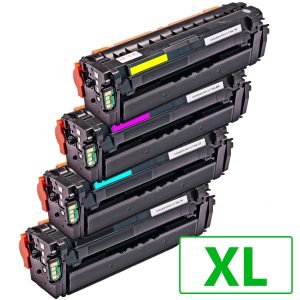 4 Alternativ-Toner XL. kompatibel zu Samsung CLT-506L