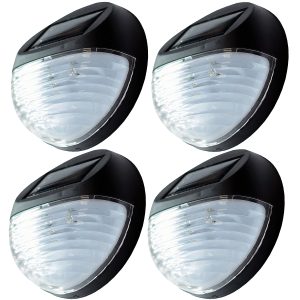 Solar Zaunleuchte. 4er SET