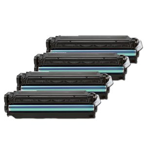 Sparset: 4 Toner für HP-Drucker. ersetzen CF380X. CF381A. CF382A. CF383A