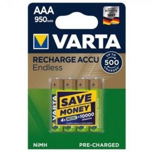 4 Stück AAA-Akkus. 950mAH Varta. multi-charge