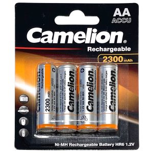 4 Stück AA-Akkus. 2300mAh Camelion