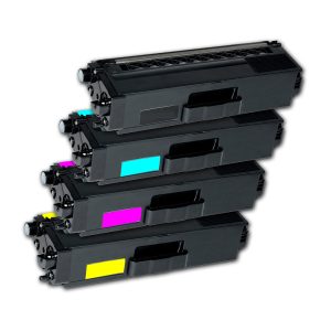 Toner-Sparset: 4 x BLT423. rebuild für Brother-Drucker