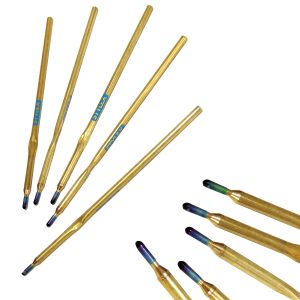 5 Messingminen für Kugelschreiber. blau