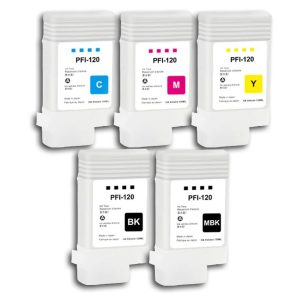 5 Patronen kompatibel zu Canon PFI-120