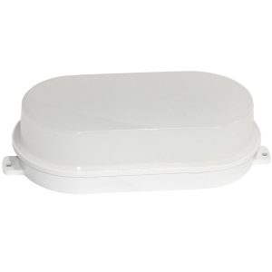 Wand- / Deckenleuchte oval. 5W. kaltweiß. IP65