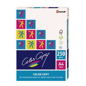 A4-Papier für Farblaserdrucker 250g/m² 125 Blatt