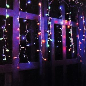 Lichtervorhang 500 LED Multicolor 8 Leuchtmodi 230V