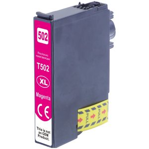 Druckerpatrone alternativ zu Epson 502XL magenta / T02V34010 / T02W34010