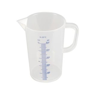 Messbecher 500 ml Polypropylen Messbecher 500 ml Polypropylen