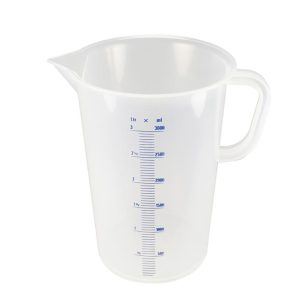 Messbecher 3000 ml Polypropylen Messbecher 3000 ml Polypropylen