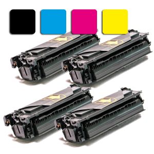 4 Toner kompatibel zu HP 508A. ersetzen CF360A – CF363A