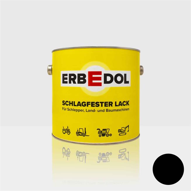 RAL 9005 schwarz glänzend 2500 ml