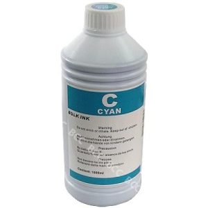 Nachfülltinte für HP-Drucker / Cyan / 1000ml