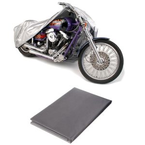 Abdeckung. Wetterschutz für Motorrad. Roller und Fahrrad